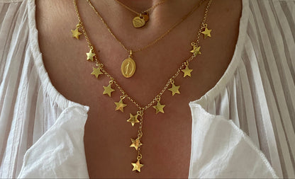 Gold Star Necklace